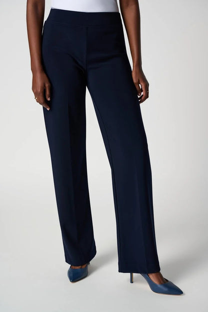 Classic Wide Leg Pant - Midnight Blue