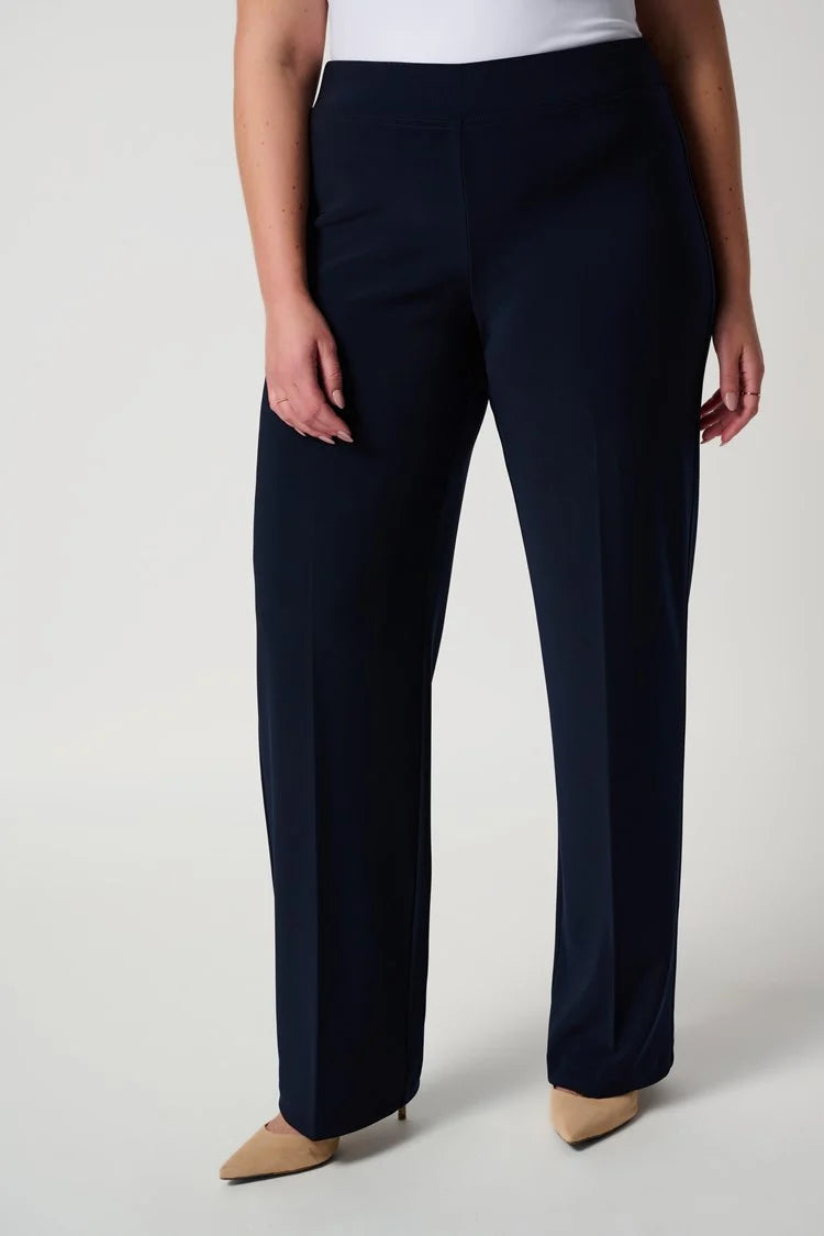 Classic Wide Leg Pant - Midnight Blue