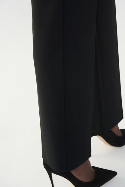 Classic Wide Leg Pant - Black