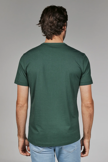 Modal Crew Neck Tee - Basil
