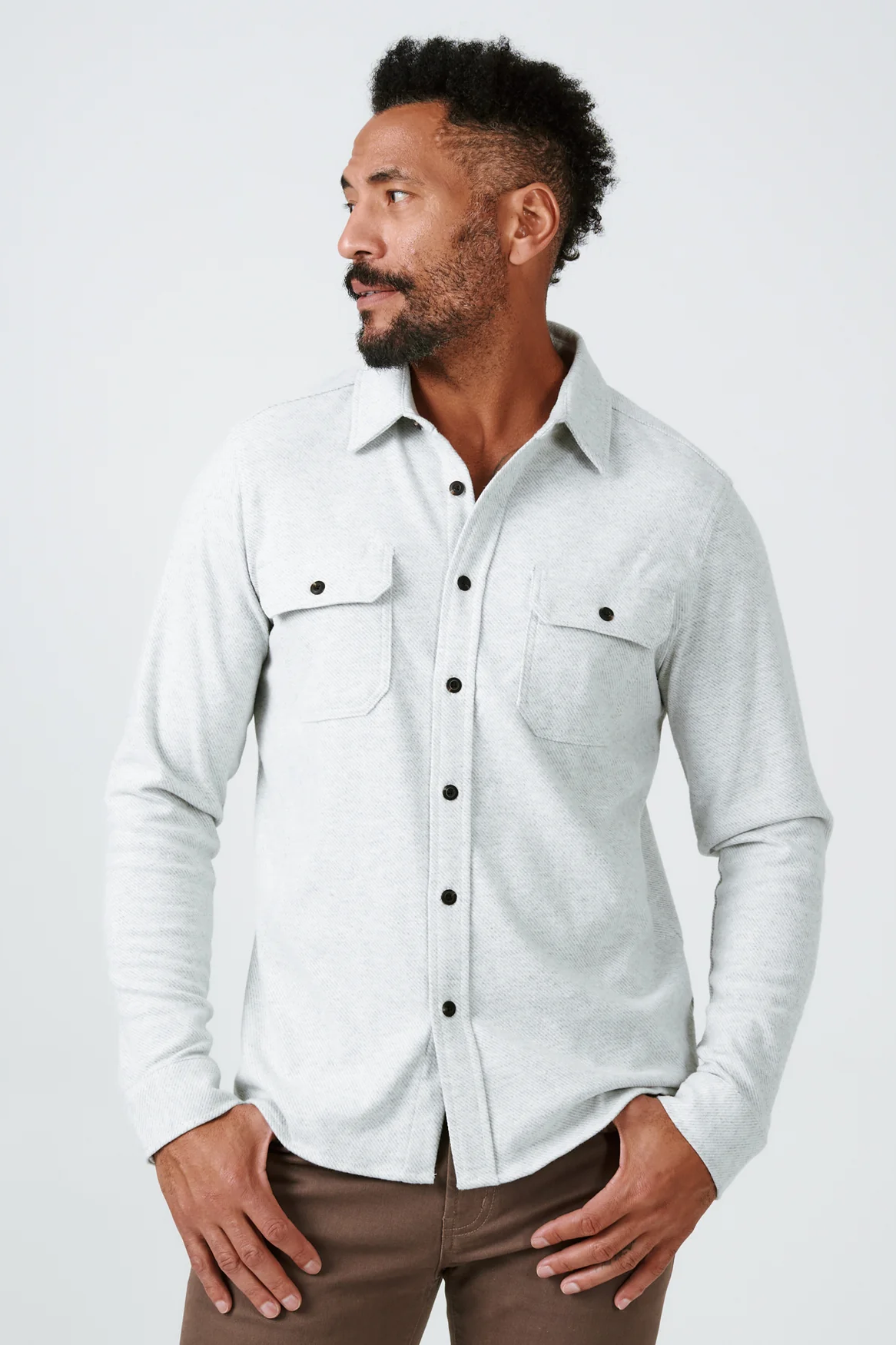 Generation™ Solid Shirt - Ecru