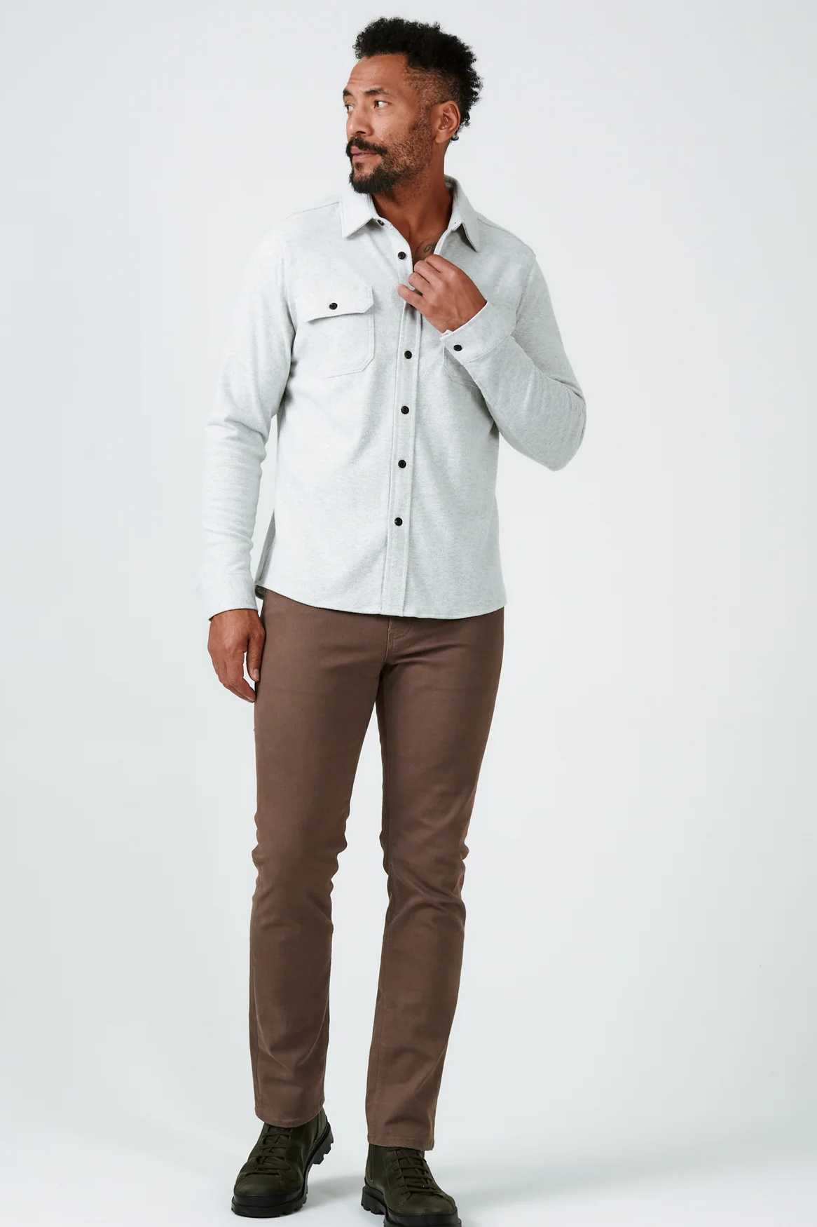 Generation™ Solid Shirt - Ecru