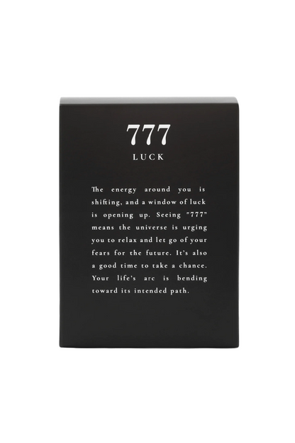 777 Luck Candle