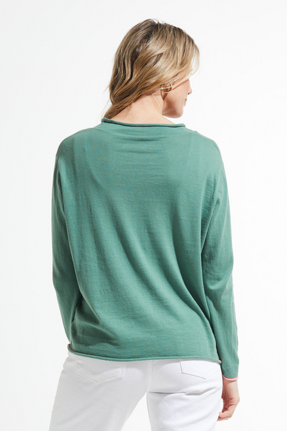Zaket and Plover Thread Detail Sweater