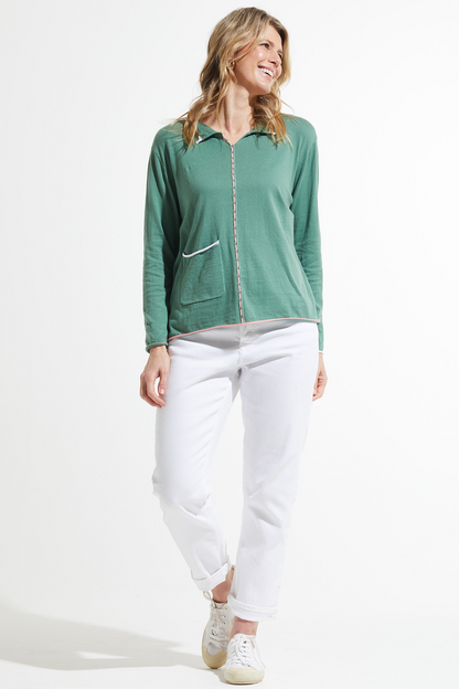 Zaket and Plover Thread Detail Sweater