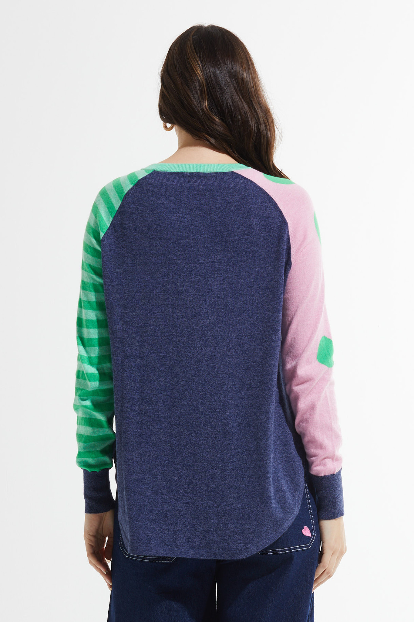 Zaket and Plover Spots + Stripe Sweater