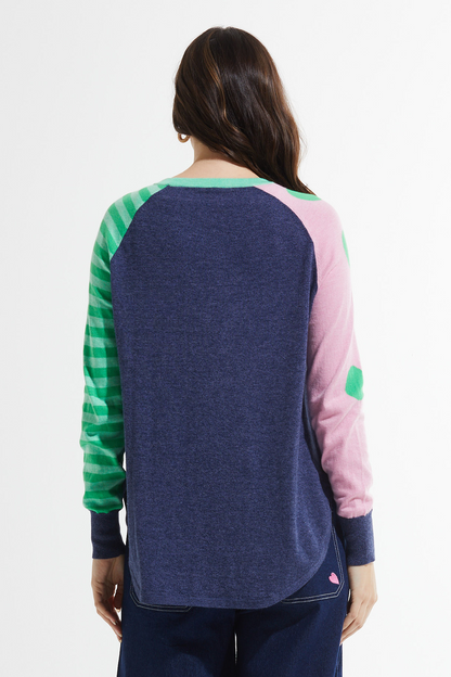 Zaket and Plover Spots + Stripe Sweater