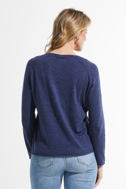 Zaket and Plover Button Detail Sweater