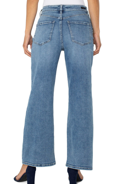stride high rise wide leg jeans