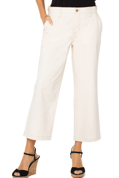 utility stride crop wide pants
