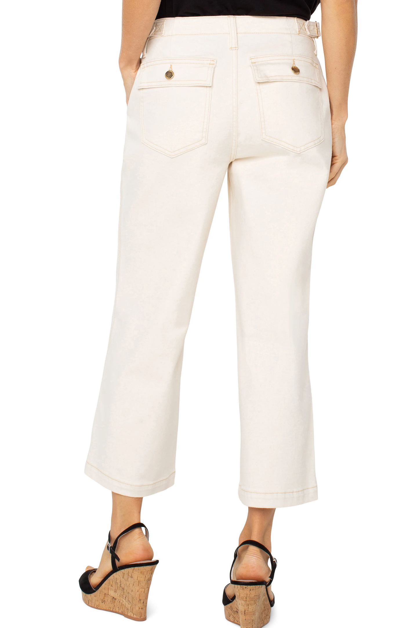 utility stride crop wide pants