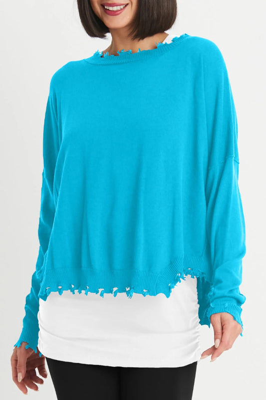 Planet Shabby Chic Crewneck Sweater