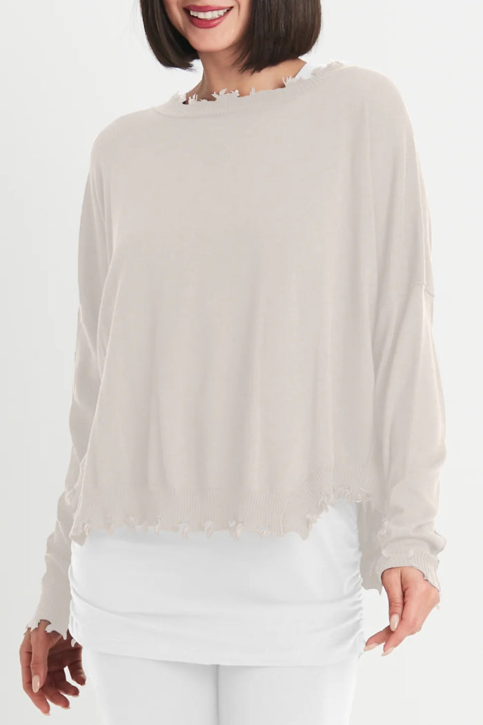 Planet Shabby Chic Crewneck Sweater