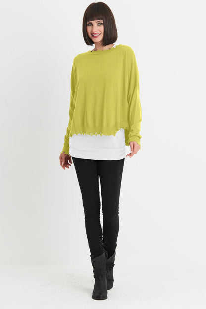 Planet Shabby Chic Crewneck Sweater