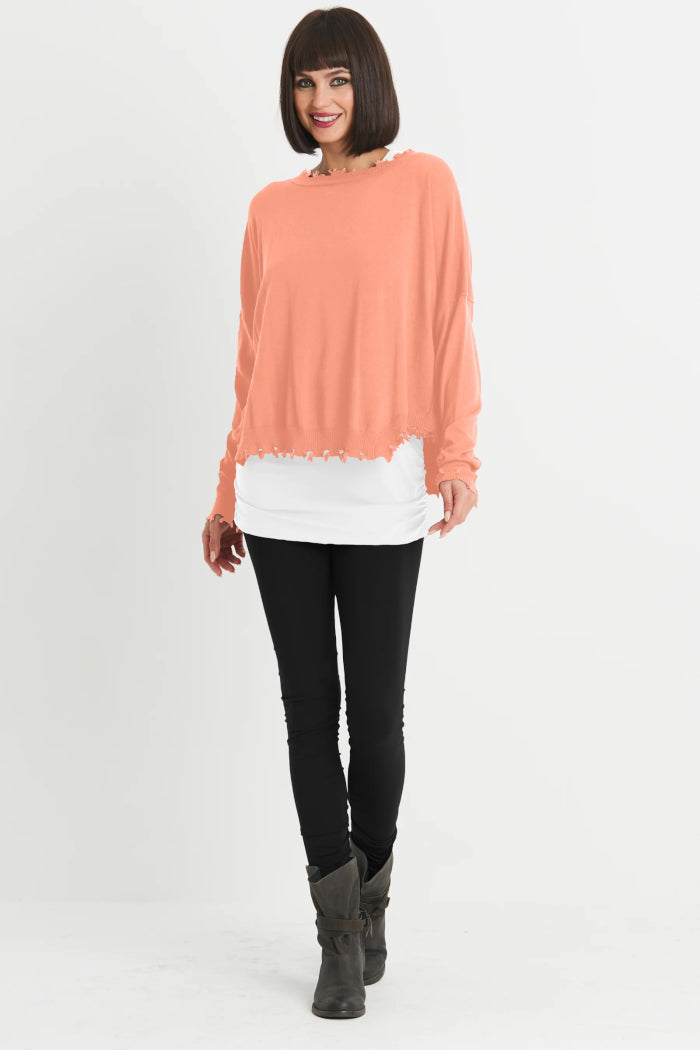 Planet Shabby Chic Crewneck Sweater