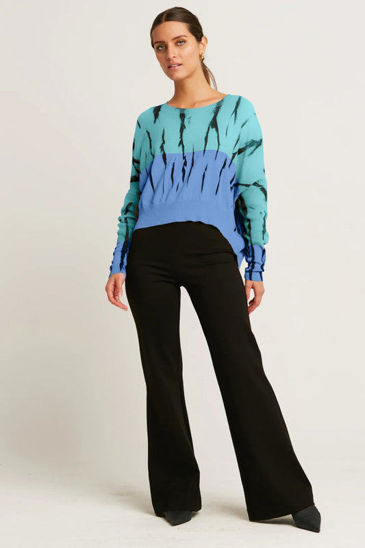 Planet Cotton Let it Bleed Crewneck Sweater