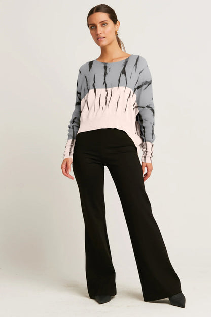 Planet Cotton Let it Bleed Crewneck Sweater