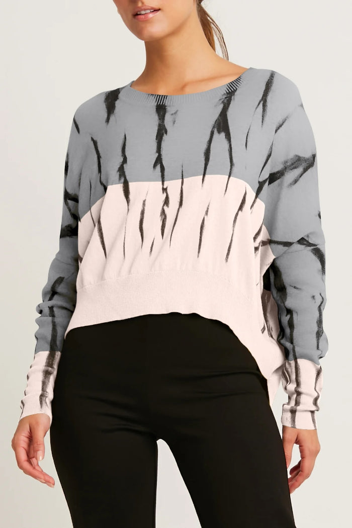 Planet Cotton Let it Bleed Crewneck Sweater