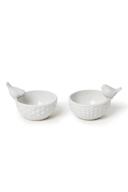 BIRD TIDBIT DISH