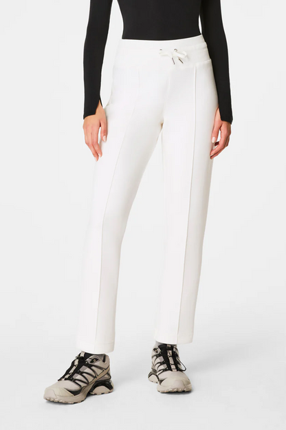 Air Essentials Luxe Tapered Pant- Powder