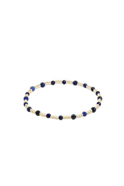 Gold Sincerity 3MM Bead Bracelet