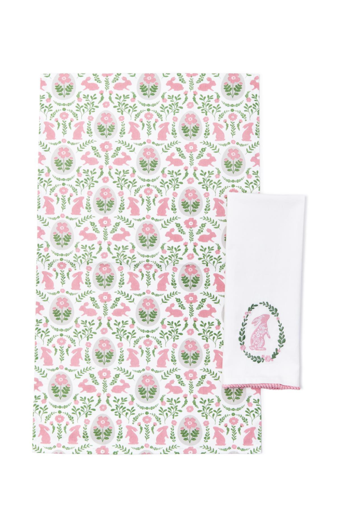 SPRING SOIREE DISH TOWEL S/2