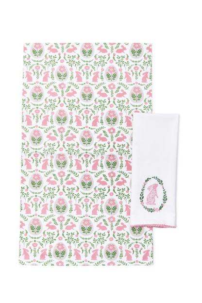 SPRING SOIREE DISH TOWEL S/2