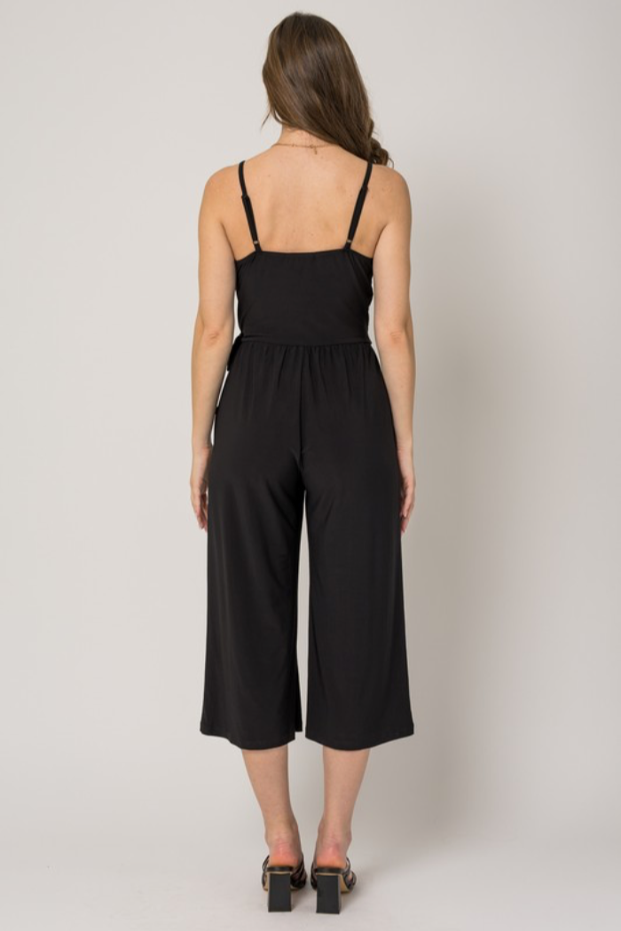 Surplice Jumpsuit