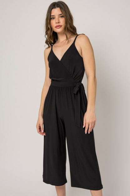 Surplice Jumpsuit