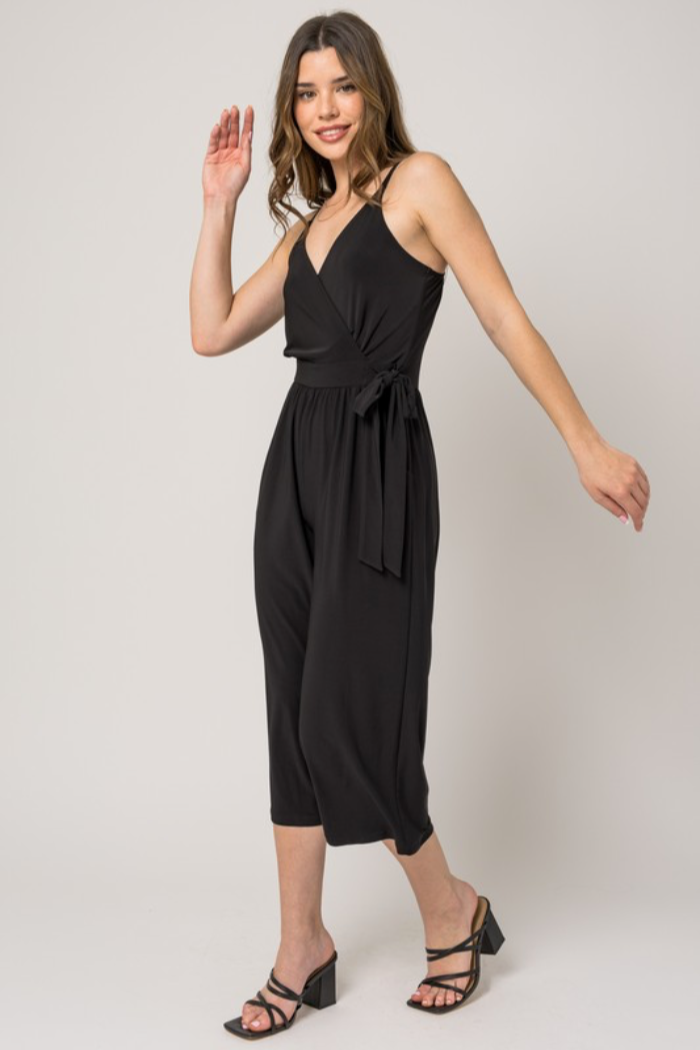 Surplice Jumpsuit