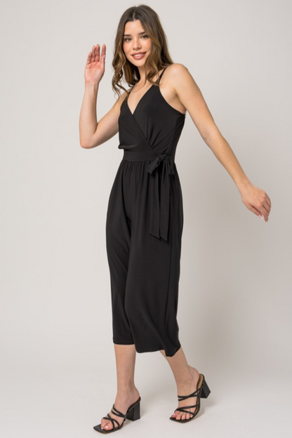 Surplice Jumpsuit