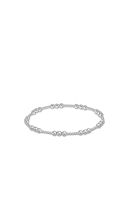 Classic Joy 4MM Sterling Bead Bracelet