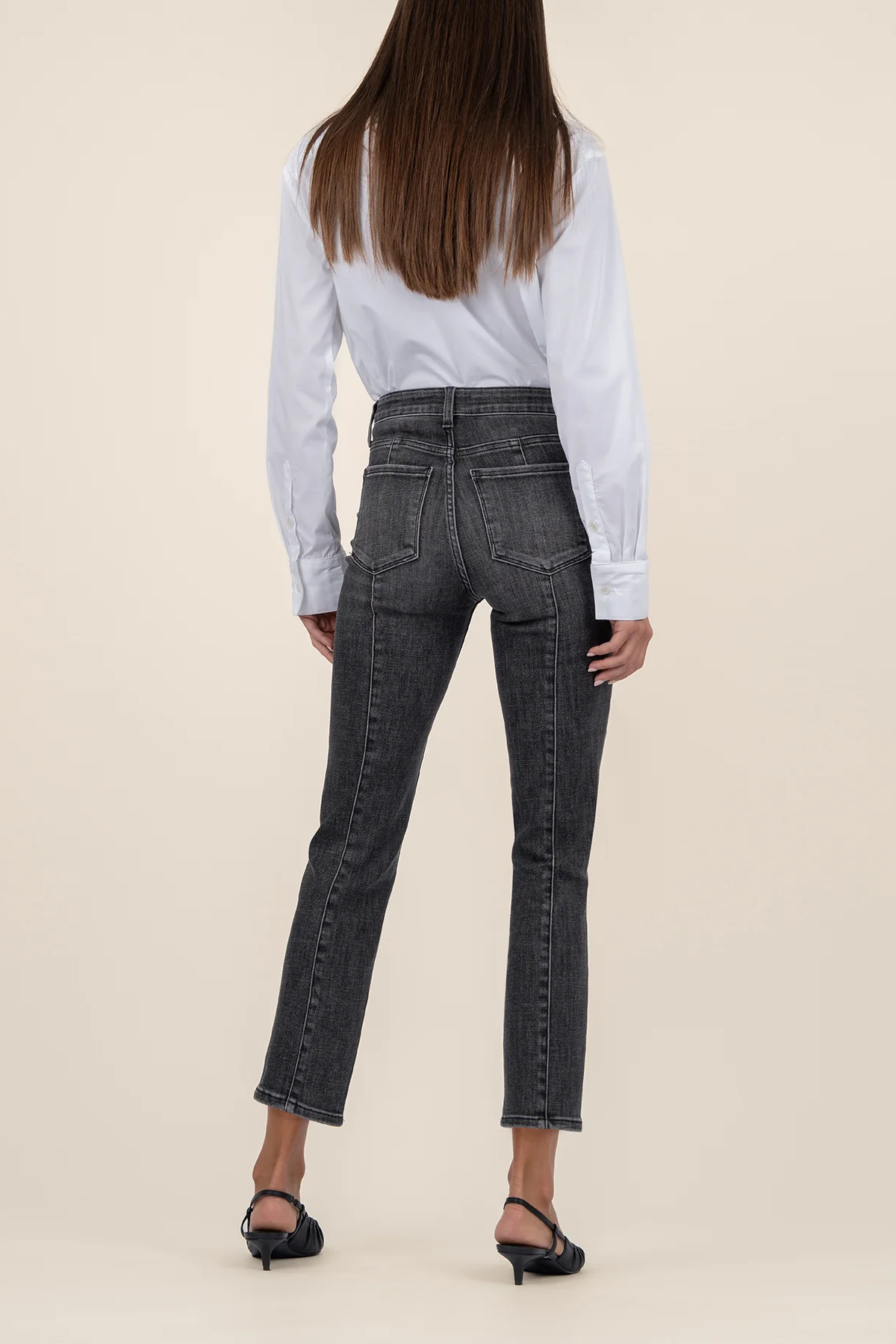 Reese High Rise Fab Ab - Create W/ Grey Base Wash