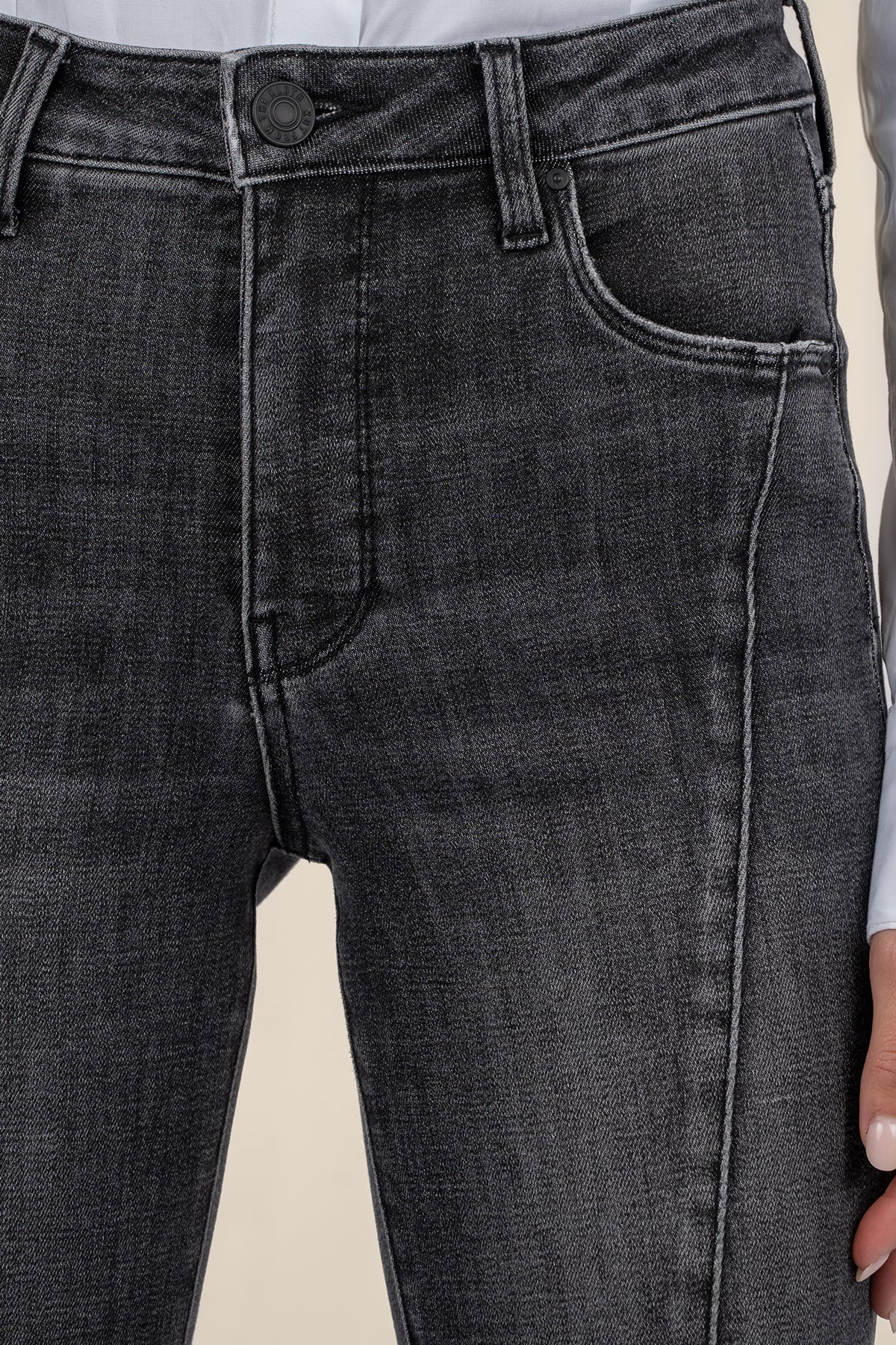 Reese High Rise Fab Ab - Create W/ Grey Base Wash