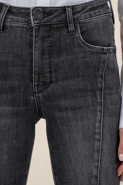 Reese High Rise Fab Ab - Create W/ Grey Base Wash