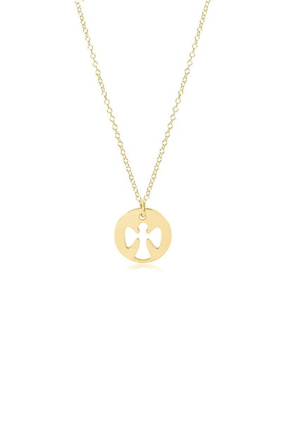 16" Guardian Angel Charm Necklace