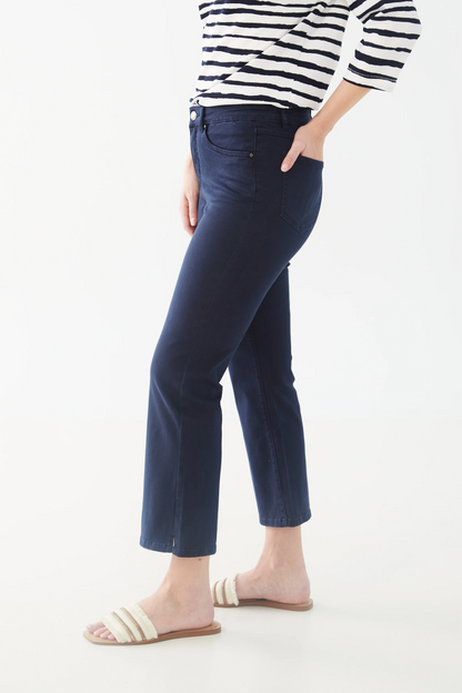 Euro Twill, Olivia Boot Crop Pant