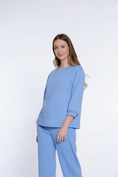 Jacquard Knit Top