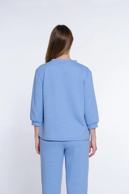 Jacquard Knit Top
