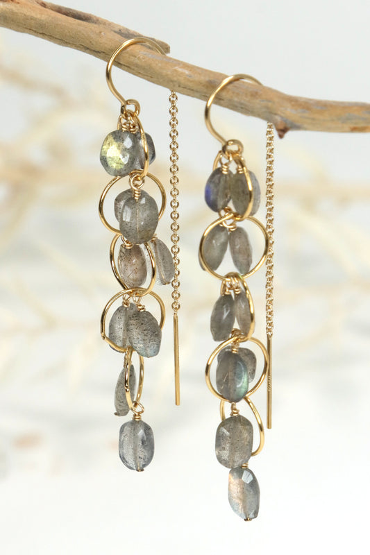 Labradorite Aurora Earrings