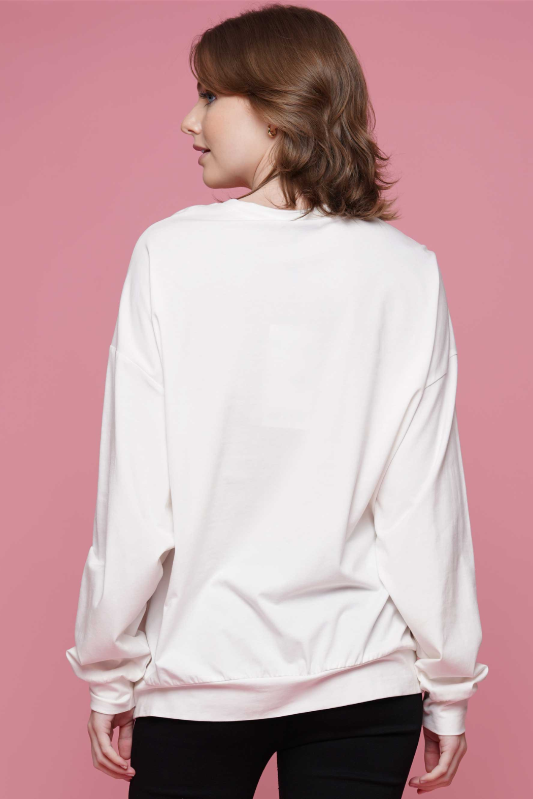 L/S Sequin "MG" Top