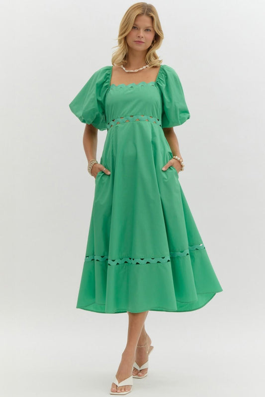 Carnation Garden Dress