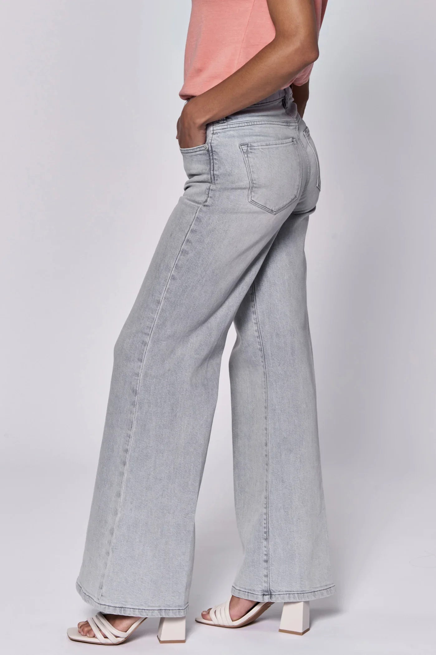 Fiona High Rise Full Inseam Clean Hem Jeans