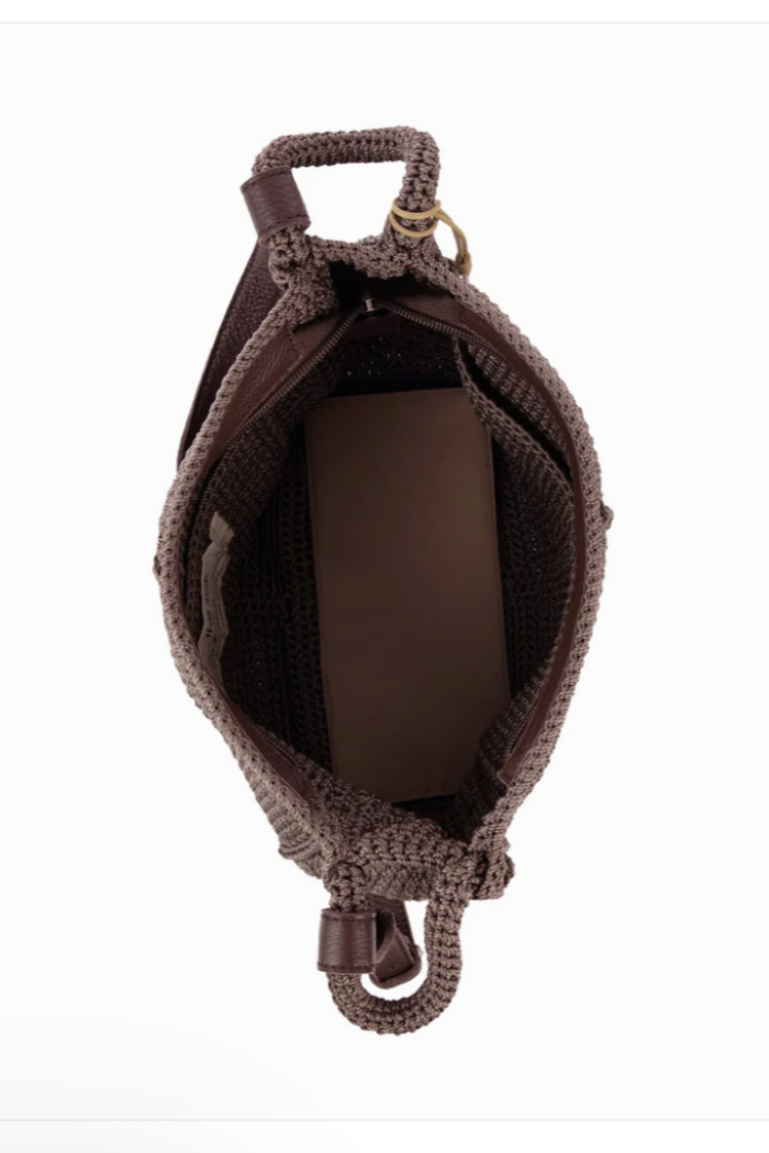Los Feliz Mushroom Slouchy Crossbody Crochet