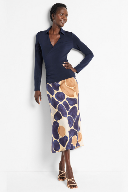 Playful Pebble Slip Skirt