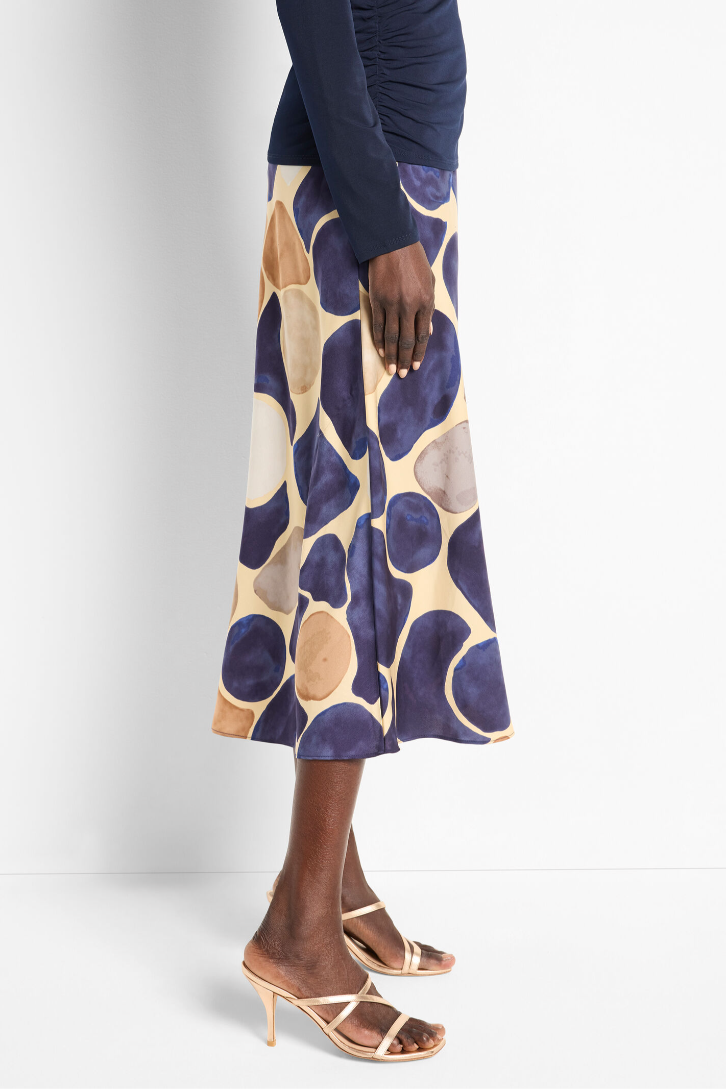 Playful Pebble Slip Skirt