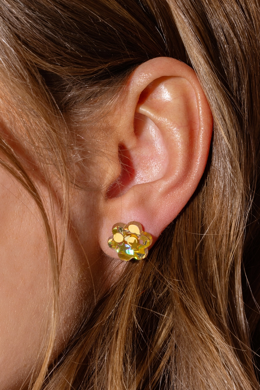 Acrylic Flowers Stud Earrings