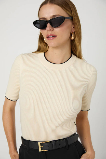 Mozza Short Sleeve Jumper