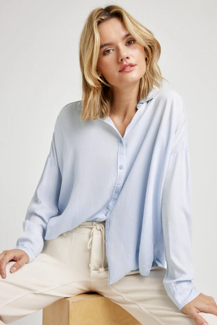 Ella Stripe Button Down