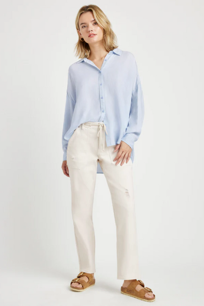 Ella Stripe Button Down